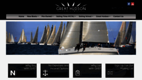 What Greathudsonsailing.com website looked like in 2018 (5 years ago)