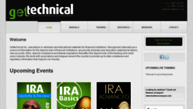 What Gettechnicalinc.com website looked like in 2018 (5 years ago)