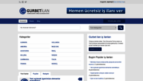 What Gurbetilan.com website looked like in 2018 (5 years ago)