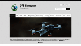 What Gisresources.com website looked like in 2018 (5 years ago)