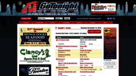 What Gotonight.com website looked like in 2018 (6 years ago)