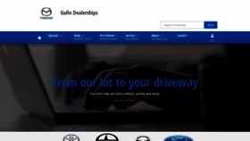 What Gulloauto.com website looked like in 2018 (5 years ago)