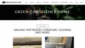 What Green-conscience.com website looked like in 2018 (5 years ago)