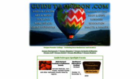 What Guidetooregon.com website looked like in 2018 (5 years ago)
