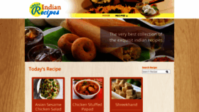 What Greatindianrecipes.com website looked like in 2018 (5 years ago)