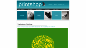 What Goderichprintshop.com website looked like in 2018 (5 years ago)