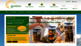 What Gustaio.com website looked like in 2018 (5 years ago)