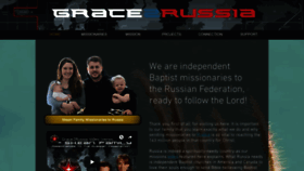 What Grace2russia.org website looked like in 2018 (5 years ago)