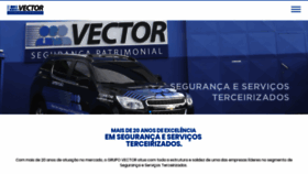 What Grupovector.com.br website looked like in 2018 (5 years ago)