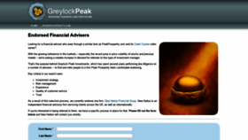 What Greylockpeak.com website looked like in 2018 (5 years ago)