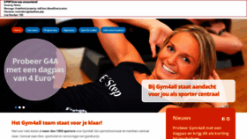 What Gym4all-utrecht.nl website looked like in 2018 (5 years ago)