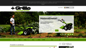 What Grillospa.it website looked like in 2018 (5 years ago)