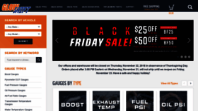 What Glowshift.com website looked like in 2018 (5 years ago)