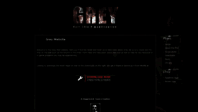 What Grey-mod.com website looked like in 2018 (5 years ago)