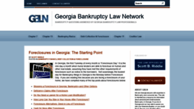 What Gabankruptcylawyersnetwork.com website looked like in 2018 (5 years ago)