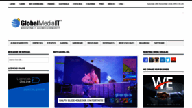 What Globalmediait-ar.com website looked like in 2018 (5 years ago)