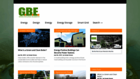 What Greenbuildingelements.com website looked like in 2018 (5 years ago)