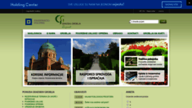 What Gradskagroblja.hr website looked like in 2018 (5 years ago)