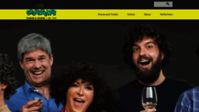 What Groundlings.com website looked like in 2018 (5 years ago)