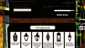 What Gascopperlanterns.com website looked like in 2018 (5 years ago)
