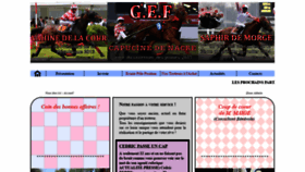 What Gef-site.fr website looked like in 2018 (5 years ago)