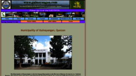 What Guinayangan.com website looked like in 2018 (5 years ago)