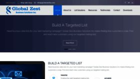 What Globalzestbs.com website looked like in 2018 (5 years ago)