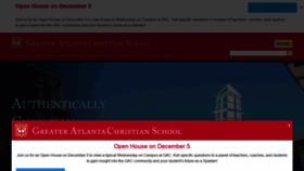 What Greateratlantachristian.org website looked like in 2018 (5 years ago)