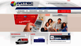 What Grupoartec.net website looked like in 2018 (5 years ago)