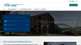 What Gezondheidscentrumdebrug.nl website looked like in 2018 (5 years ago)