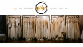 What Gildedbridal.com website looked like in 2018 (5 years ago)