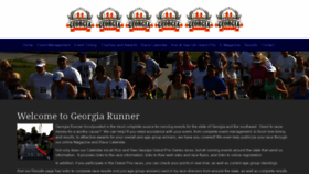 What Georgiarunner.com website looked like in 2018 (5 years ago)