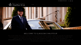 What Glasgow-chauffeur.com website looked like in 2018 (5 years ago)