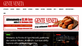 What Genteveneta.it website looked like in 2018 (5 years ago)