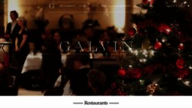 What Galvinrestaurants.com website looked like in 2018 (5 years ago)