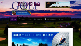 What Golfinbellingham.com website looked like in 2018 (5 years ago)