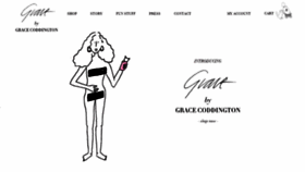 What Gracecoddington.com website looked like in 2018 (5 years ago)