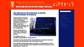 What Grundschule-friedrichshain.de website looked like in 2018 (5 years ago)