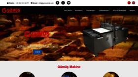 What Gumusmak.com website looked like in 2018 (5 years ago)