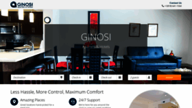 What Ginosi.com website looked like in 2018 (5 years ago)