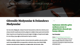 What Guvenilirmedyumlar.net website looked like in 2018 (5 years ago)