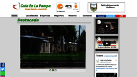 What Guiaenlapampa.com.ar website looked like in 2018 (5 years ago)