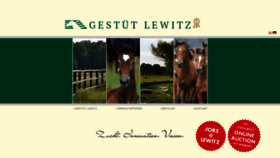 What Gestuet-lewitz.de website looked like in 2018 (5 years ago)