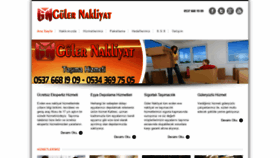 What Gulerevdenevenakliyat.net website looked like in 2018 (5 years ago)