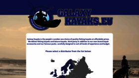 What Galaxykayaks.eu website looked like in 2018 (6 years ago)
