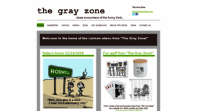 What Grayzonecomics.com website looked like in 2018 (5 years ago)