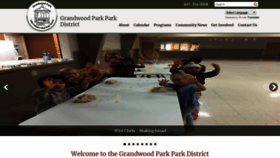What Grandwoodpark.net website looked like in 2018 (5 years ago)