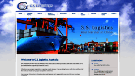 What Gslogistics.com.au website looked like in 2018 (5 years ago)