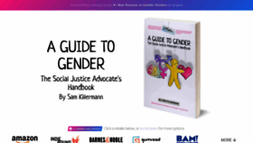 What Guidetogender.com website looked like in 2018 (5 years ago)