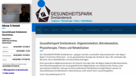 What Gesundheitspark-dreilaendereck.eu website looked like in 2018 (5 years ago)